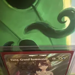 Yuna, Grand Summoner (Borderless) (Surge Foil) Commander: Final Fantasy Foil - Image 4
