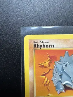 Pokemon TCG Rhyhorn Jungle 61/64 Regular 1st Edition Common - Image 2