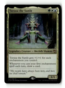 MTG | Tuvasa the Sunlit | C18 | Foil | Heavily Played | English - Image 1