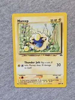 Mareep 58/75 Common Neo Discovery Pokemon - Image 1