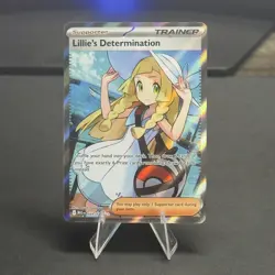 Pokemon Lillie's Determination 169/132 Mega Evolution Ultra Rare Full Art Holo - Image 1