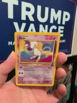 Pokemon TCG - Mew #8 - Wizards Promos - Black Star Promo - Rare - Non-Holo - Image 1