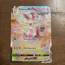Pokemon TCG Sylveon Vmax SWSH07: Evolving Skies 212/203 Secret Rare - Image 2