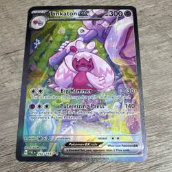 Pokemon Tinkaton ex Special Illustration Rare Full Art Holo 300 HP Paldea Evolv… - Image 1