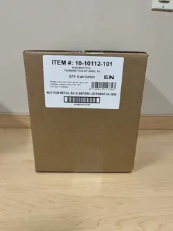 Pokemon TCG 2025 Trainer's Toolkit FACTORY SEALED CASE 6 Box Case - Image 1