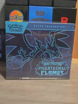 Pokemon Mega Evolution Phantasmal Flames Elite Trainer Box ETB Sealed - Image 1
