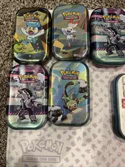 Pokemon Mini Tin With 3D Print Insert And TCG Accessories (Read Description) - Image 2