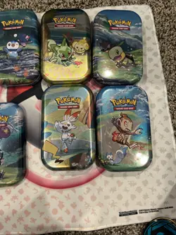 Pokemon Mini Tin With 3D Print Insert And TCG Accessories (Read Description) - Image 3