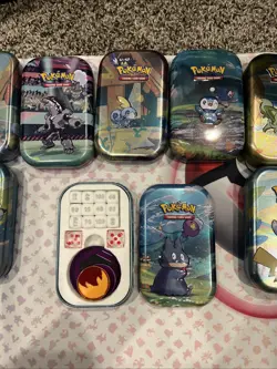 Pokemon Mini Tin With 3D Print Insert And TCG Accessories (Read Description) - Image 4