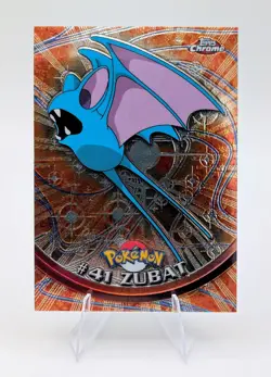 2000 Topps Chrome Pokemon: Zubat #41 - NM - Image 1