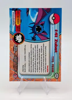 2000 Topps Chrome Pokemon: Zubat #41 - NM - Image 2