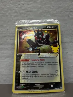 Pokemon TCG Greninja Gold Star SWSH144 - Celebrations Black Star Promo - Sealed - Image 1