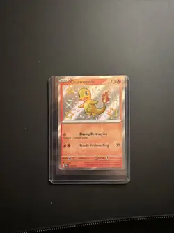 Charmander - 109/091 Paldean Fates Baby Shiny Pokemon - NM - Image 1