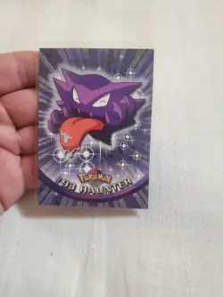 NM Haunter #93 Topps Pokemon TV Animation Series 2 Blue Logo - Image 1