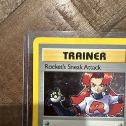 Pokemon TCG Trainer Rocket's Sneak Attack Holo Rare 16/82 - Image 2