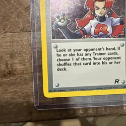 Pokemon TCG Trainer Rocket's Sneak Attack Holo Rare 16/82 - Image 5