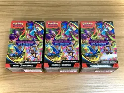Pokemon TCG ~ 3x Phantasmal Flames Empty Booster Bundles ~ Opened, No Packs - Image 2