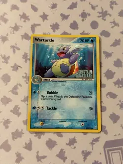 Wartortle - 42/100 - Uncommon - Reverse Holo NM, English Pokemon EX Crystal Guar - Image 1