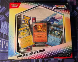 Pokemon TCG Scarlet & Violet Prismatic Evolutions Poster Collection Box Eevee - Image 1