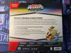 Pokemon TCG Scarlet & Violet Prismatic Evolutions Poster Collection Box Eevee - Image 2