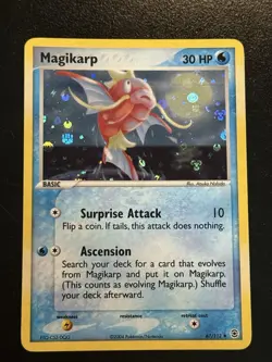 Magikarp Reverse Pokemon EX FireRed LeafGreen 67/112 Uncommon Rarity Error LP B - Image 1