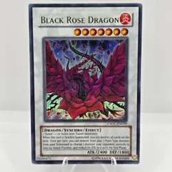 Yu-Gi-Oh Black Rose Dragon CSOC-EN039 Crossroads of Chaos NM(Near Mint) - Image 1
