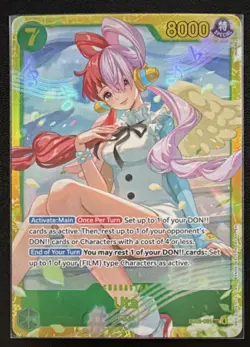 One Piece Uta Special Foil Full Art Character Bandai EB03-001 7 Cost 8000 2023 - Image 1