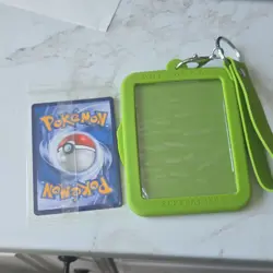 Pokemon Spiritomb TCG Chinese Card 009/032 with Spiritomb Card Holder Keychain - Image 2