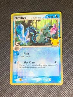 Mimikyu SWSH136 - Celebrations Promo Pokemon Card - NM - Image 1
