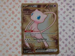 Mew ex (Metal Card) 205/165 SV: Scarlet & Violet 151 NM Pokemon 2023 - Image 1