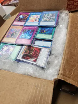 Huge Bulk Lot Yugioh Cards 3300 Plus, 11 Pounds All Common - Image 1
