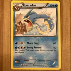 Gyarados - 24/124 - Rare x1 - NM - BW Dragons Exalted Pokemon Card - Image 1