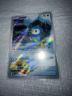 Piplup Phantasmal Flames Full Art Rare 98 Pokemon TCG Card Near Mint NM English - Image 1
