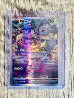Pokemon Pikachu TCG Card 173/165 SV Scarlet & Violet 151 NM Condition - Image 1