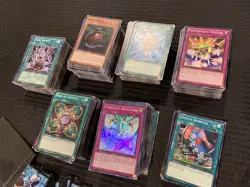 Yugioh 600+ Card Lot Collection, Play Mat, Metal Tin First Edition Yu gi Oh! - Image 4