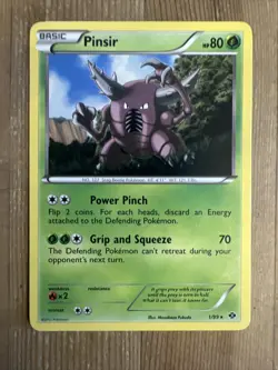 Pinsir - Next Destinies 1/99 - Pokemon Card TCG - LP - Image 1