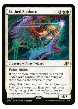 1x MTG Exalted Sunborn - Edge of Eternities Mythic! NM Mint! - Image 1
