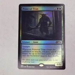 SLD Primeval Titan (494) Secret Lair Drop Foil MTG NM - Image 1