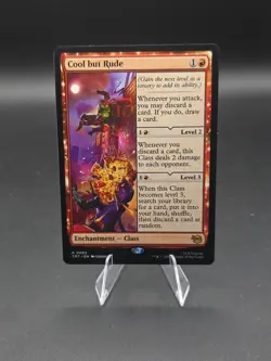 MTG 1x Cool but Rude NM Eng MTG - MTG TMNT Regular! #0089 - Image 1