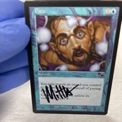 MtG Daze X4 From Nemesis Signed By Artist Matthew D. Wilson - Image 4