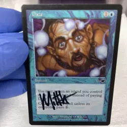 MtG Daze X4 From Nemesis Signed By Artist Matthew D. Wilson - Image 5