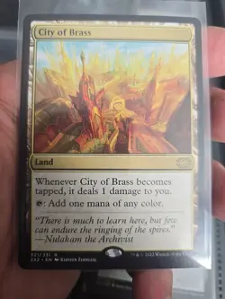 MTG City of Brass - Double Masters 2022 NM - Image 1