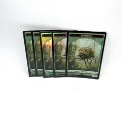 Saproling Token 5x Foil Unstable MTG Magic The Gathering - Image 1