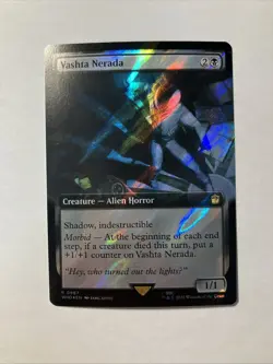 MTG Magic the Gathering WHO Doctor Who Extended Art Surge Foil 967 Vashta Nerada - Image 1