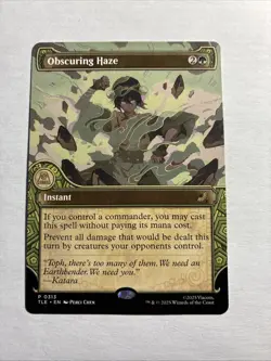 Obscuring Haze (Showcase) - Avatar: The Last Airbender MTG Plus Bonus Rare!!! - Image 1