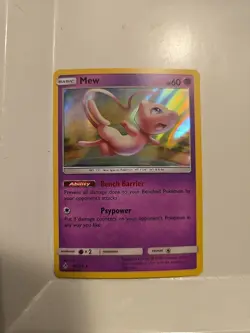 Pokemon Mew Unbroken Bonds 76/214 Holo Rare - Image 1