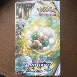 Pokemon Brilliant Stars Sword & Shield POKEMON TCG Booster Box 36 Packs SEALED - Image 2