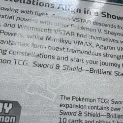 Pokemon Brilliant Stars Sword & Shield POKEMON TCG Booster Box 36 Packs SEALED - Image 4