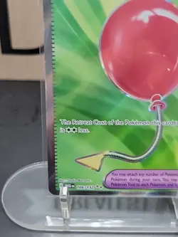 Pokemon TCG Holo Ultra Rare Full Art Mega Evolution Air Ballon 166/132 - Image 5