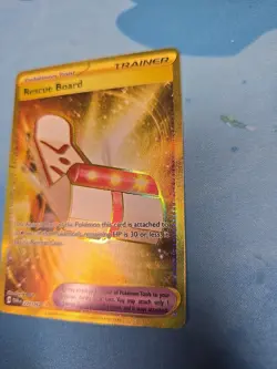 Pokemon TCG Rescue Board 225/167 Gold Secret Rare Twilight Masquerade NM - Image 3